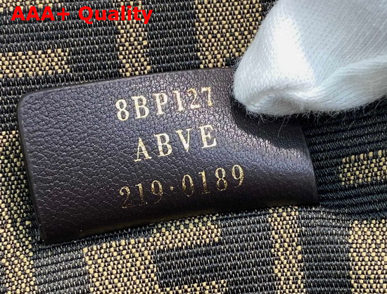 Fendi First Medium Beige Python Bag Replica