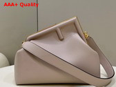 Fendi First Medium Dove Gray Leather Bag Replica