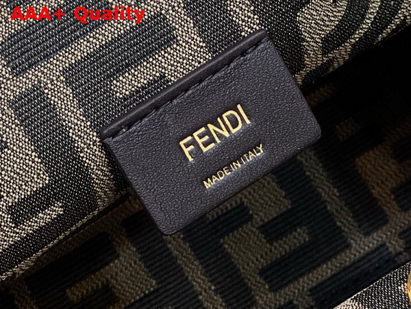 Fendi First Medium Dove Gray Leather Bag Replica