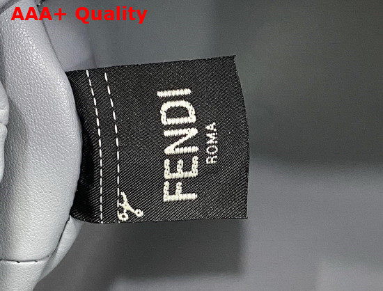 Fendi First Medium Grey Flannel Bag with Embroidery Replica