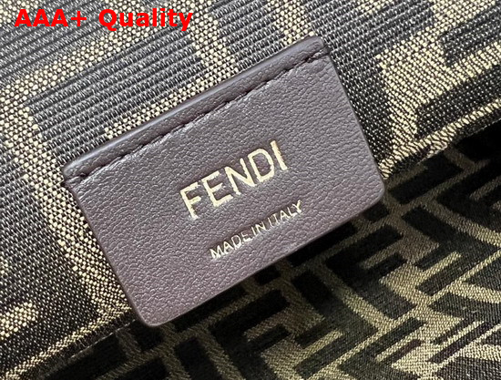 Fendi First Medium Silver Leather Bag Replica