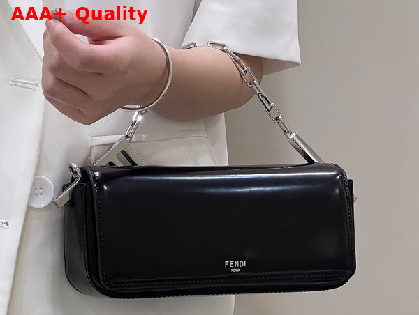 Fendi First Sight Black Leather Mini Bag Replica