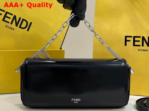 Fendi First Sight Black Leather Mini Bag Replica