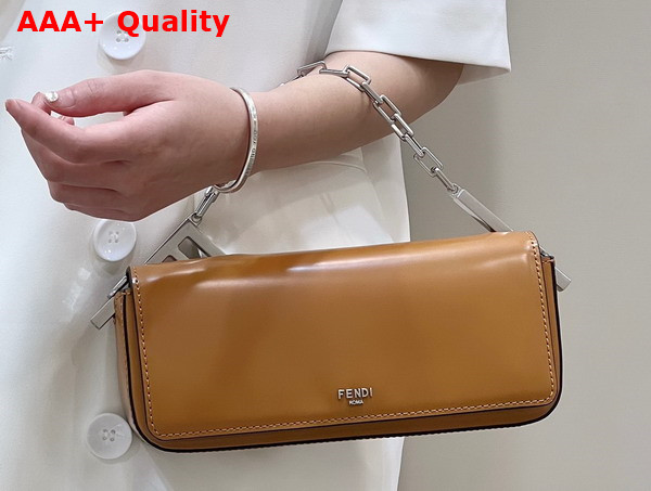 Fendi First Sight Brown Leather Mini Bag Replica