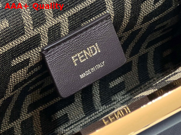 Fendi First Small Bag in Black Leather Replica