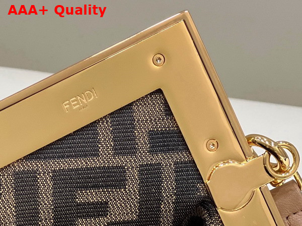 Fendi First Small Beige Leather Bag Replica