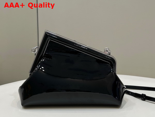 Fendi First Small Black Patent Leather Bag Replica