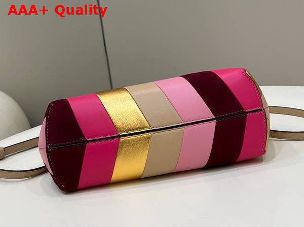 Fendi First Small Leather Bag with Multicolor Inlay Replica