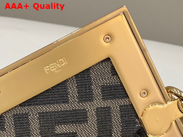 Fendi First Small Leather Bag with Multicolor Inlay Replica