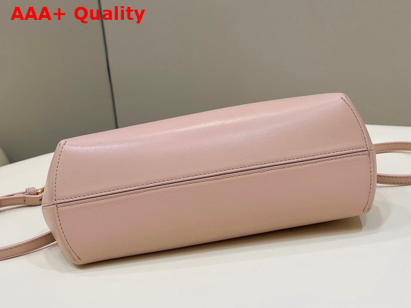 Fendi First Small Pale Pink Leather Bag Replica