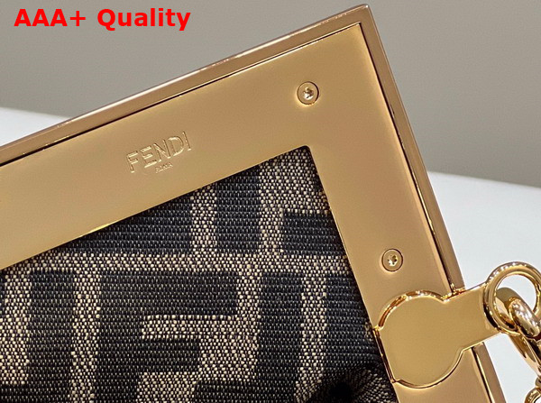 Fendi First Small Pink Braided Leather Bag Replica