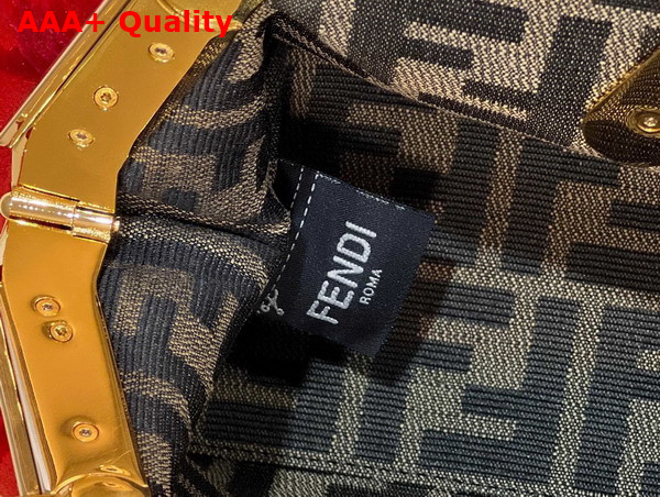 Fendi First Small Red Suede Bag Replica