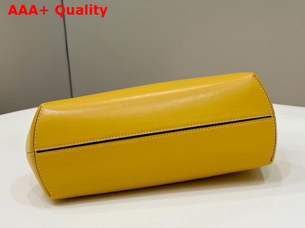 Fendi First Small Yellow Leather Bag Replica