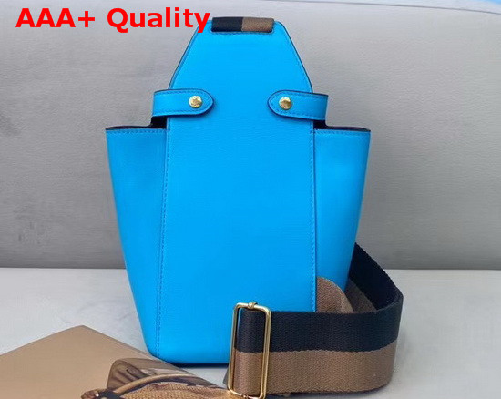 Fendi Guitar Bag in Light Blue Leather Replica