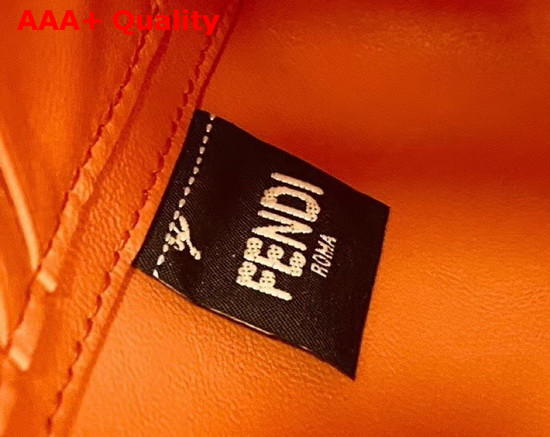 Fendi Guitar Bag in Lilac Leather Replica