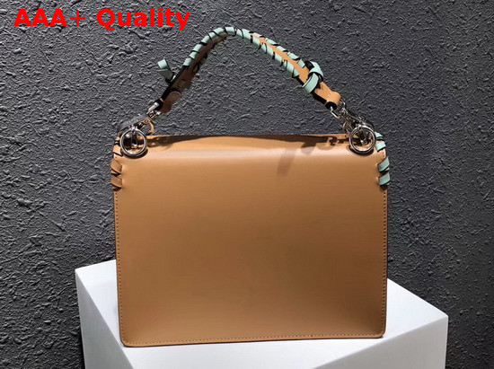 Fendi Kan I Bag with Small Bows in Brown Replica