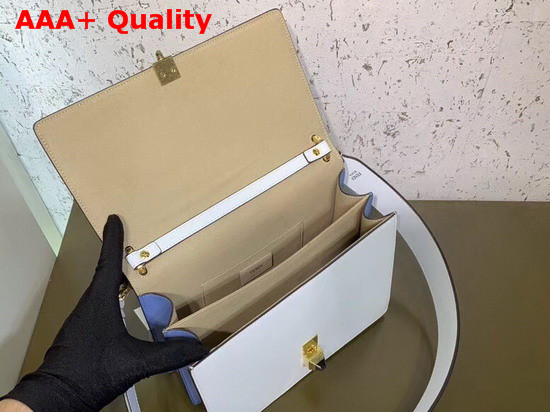 Fendi Kan I Multicolor Leather Bag Replica