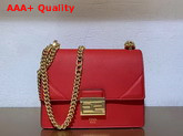 Fendi Kan U Small Bag in Red Calfskin Replica