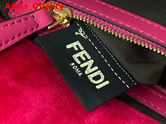 Fendi Large Baguette Bag in Rose Velvet Replica