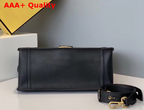 Fendi Large Kan U Bag in Black Calf Leather Replica