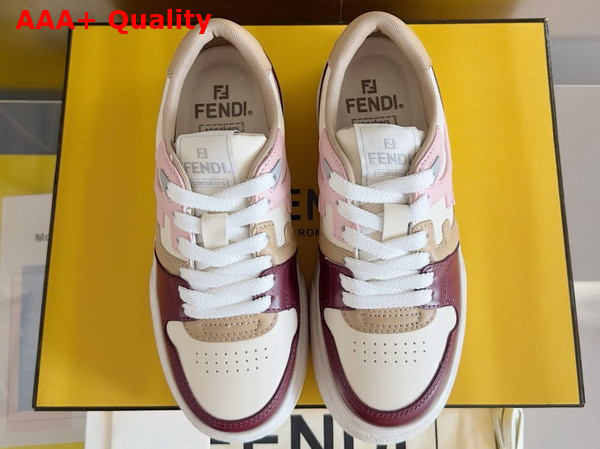 Fendi Match Chinese Valentines Day Limited Edition Platform Low Tops Multicolor Replica