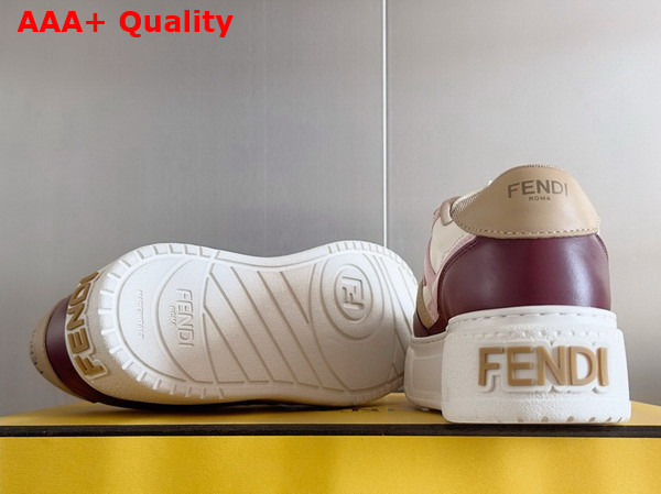 Fendi Match Chinese Valentines Day Limited Edition Platform Low Tops Multicolor Replica