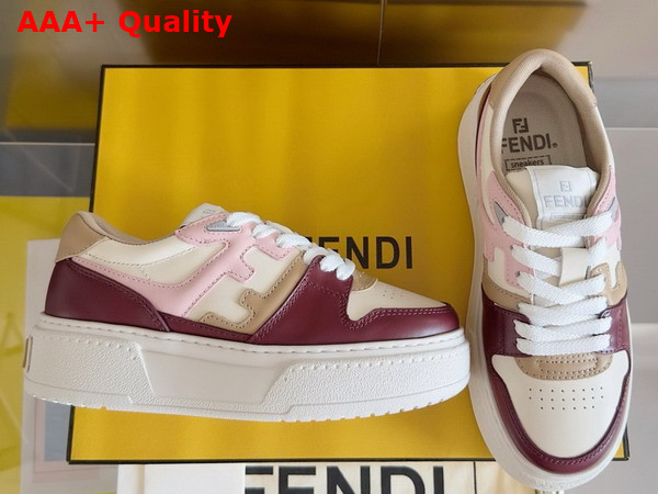 Fendi Match Chinese Valentines Day Limited Edition Platform Low Tops Multicolor Replica