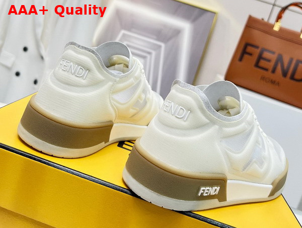 Fendi Match White Mesh Low Tops Replica