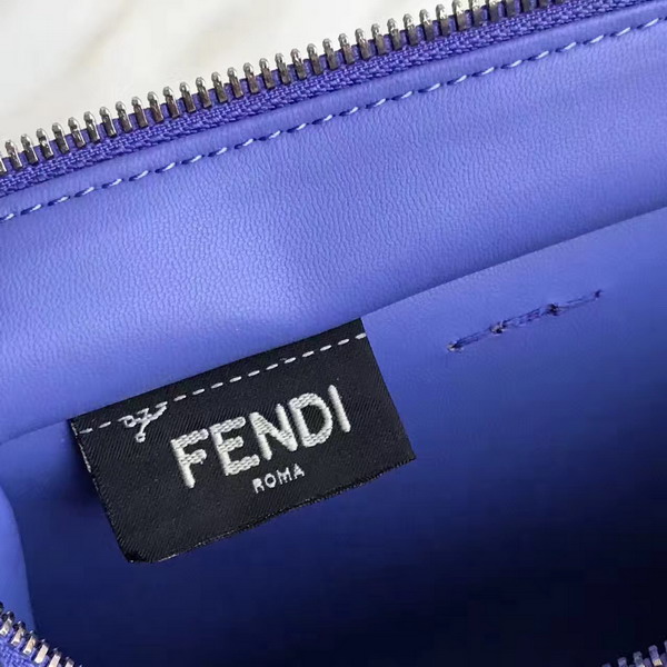 Fendi Mini 3Jours in Light Blue Calfskin For Sale