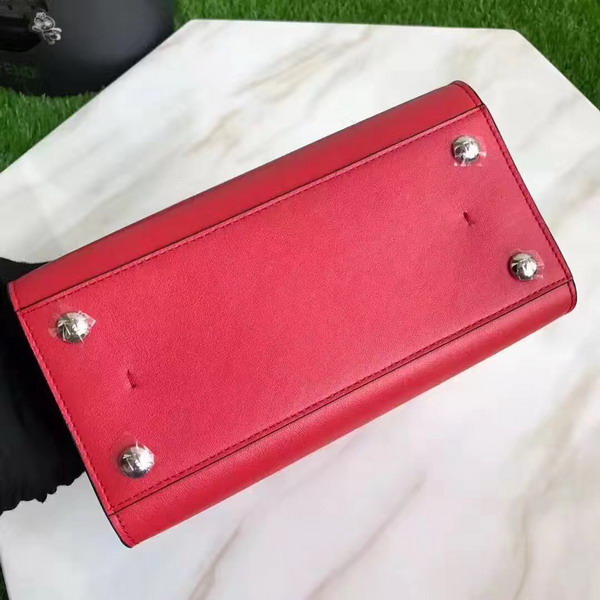 Fendi Mini 3Jours in Red Calfskin For Sale