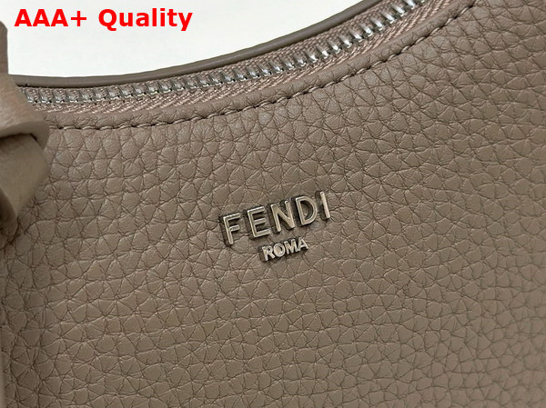 Fendi Mini Fendessence Small Dove Gray Selleria Bag with 264 Hand Wewn Topstitches Replica