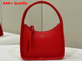 Fendi Mini Fendessence Small Red Selleria Bag with 264 Hand Wewn Topstitches Replica