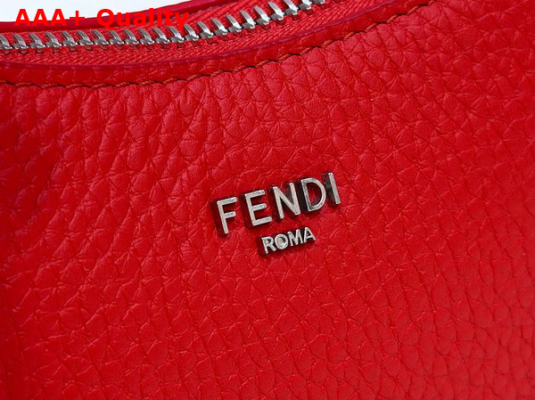 Fendi Mini Fendessence Small Red Selleria Bag with 264 Hand Wewn Topstitches Replica