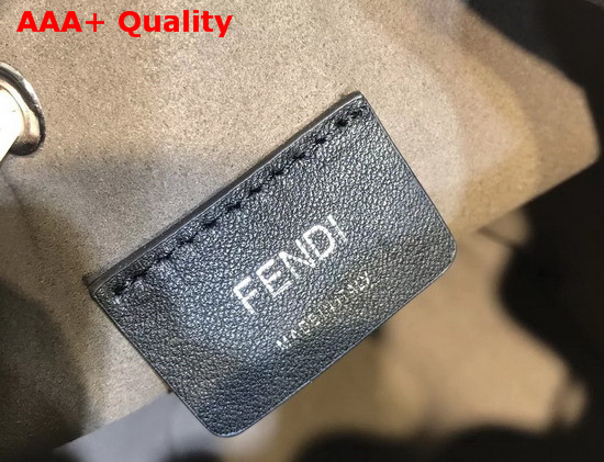 Fendi Mini Mon Tresor Bucket Bag Green Iconic FF Pattern Replica