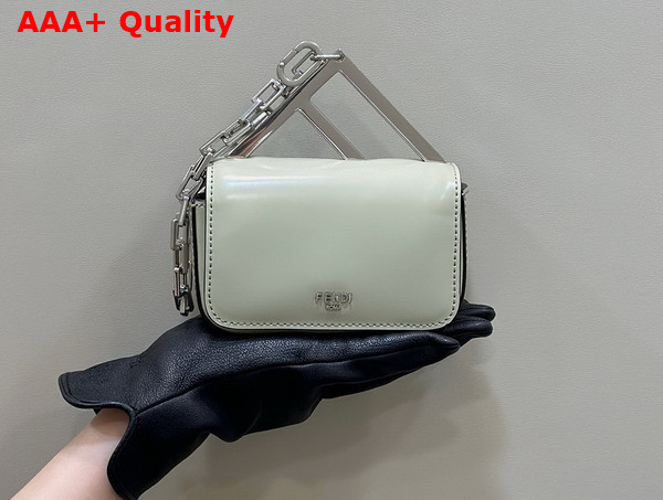 Fendi Nano Bag F Green Leather Mini Bag Replica