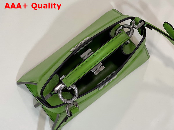 Fendi Peekaboo Iseeu Petite Green Padded Nappa Leather Bag Replica