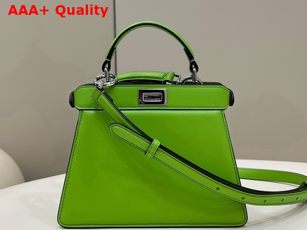 Fendi Peekaboo Iseeu Petite Green Padded Nappa Leather Bag Replica