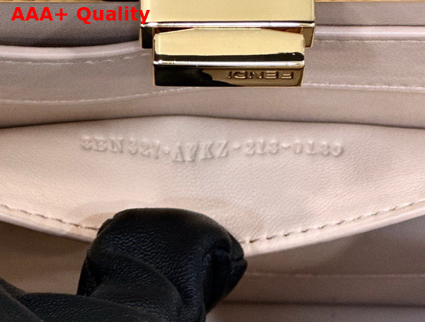 Fendi Peekaboo Iseeu Small Chocolate Leather Bag Replica