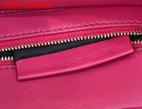 Fendi Peekaboo Mini Pink Nappa Leather Bag Replica