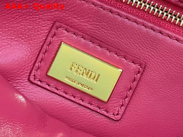 Fendi Peekaboo Mini Pink Nappa Leather Bag Replica