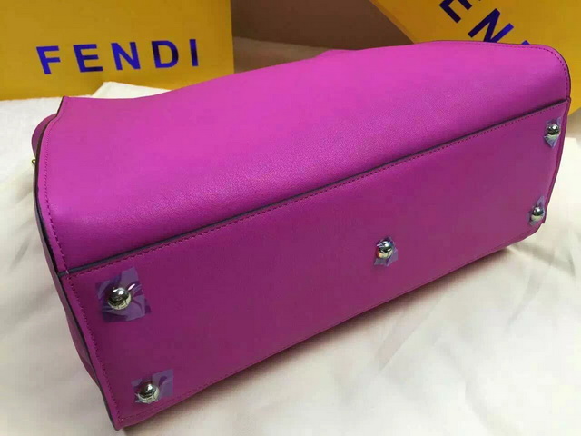 Fendi Peekaboo Regular Handbag in Purple for Sale