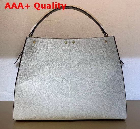 Fendi Peekaboo X Lite Large Handbag in Beige Romano Leather Replica