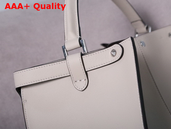 Fendi Peekaboo X Lite White Leather Bag Replica