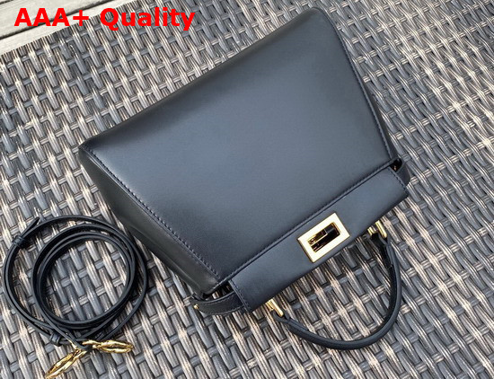 Fendi Peekaboo XS Black Nappa Leather Replica