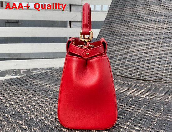 Fendi Peekaboo XS Red Nappa Leather Replica