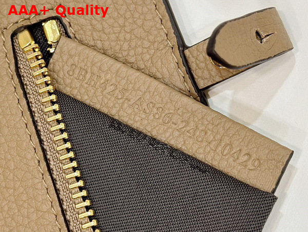 Fendi Roll Mini FF Beige Jacquard Mini Bag Replica