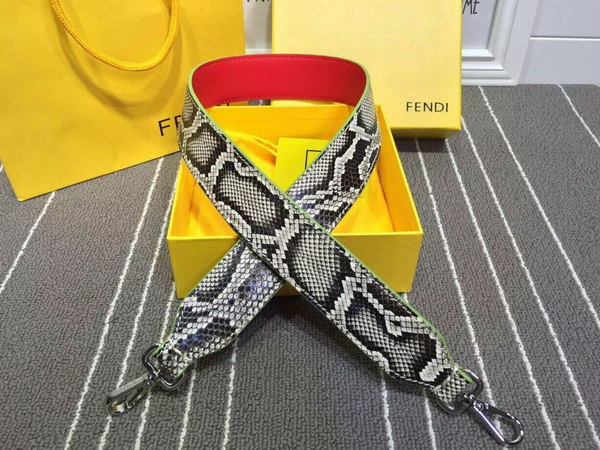 Fendi Shoulder Strap Interchangeable Grey Python Shoulder Strap for Sale