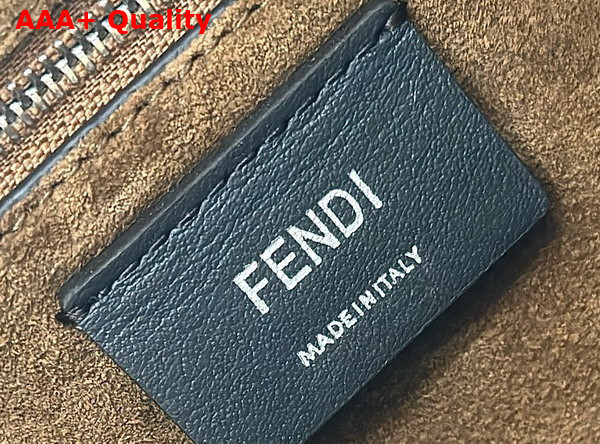 Fendi Simply Fendi Medium Beige Leather Bag Replica