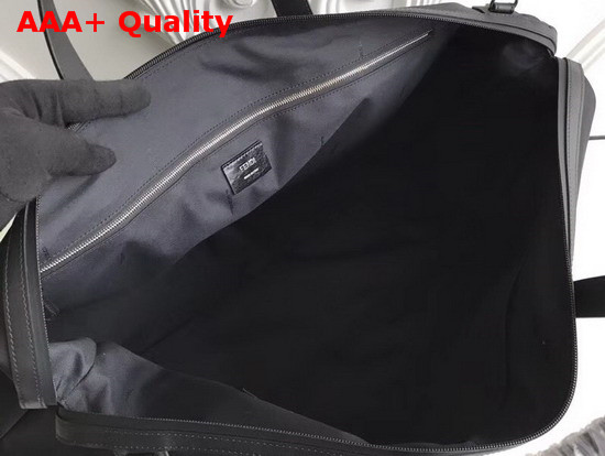 Fendi Slogan Holdall Black Nylon Replica