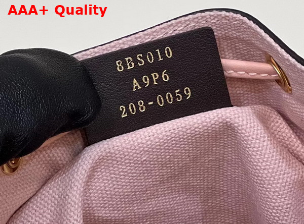 Fendi Small Mon Tresor Bucket Bag in Pink Canvas Replica